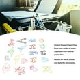 thumbnail image 3 of Animal Shaped Paper Clips, Adorable Office Supplies 100pcs Colored Paper Clips Portable Funny  for Books, 3 of 8