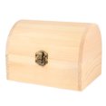 thumbnail image 4 of EeaseMX Cajas de almacenamiento de madera maciza con diseño de arco, cajas de regalo y cofres de tesoros (grandes), 4 of 7