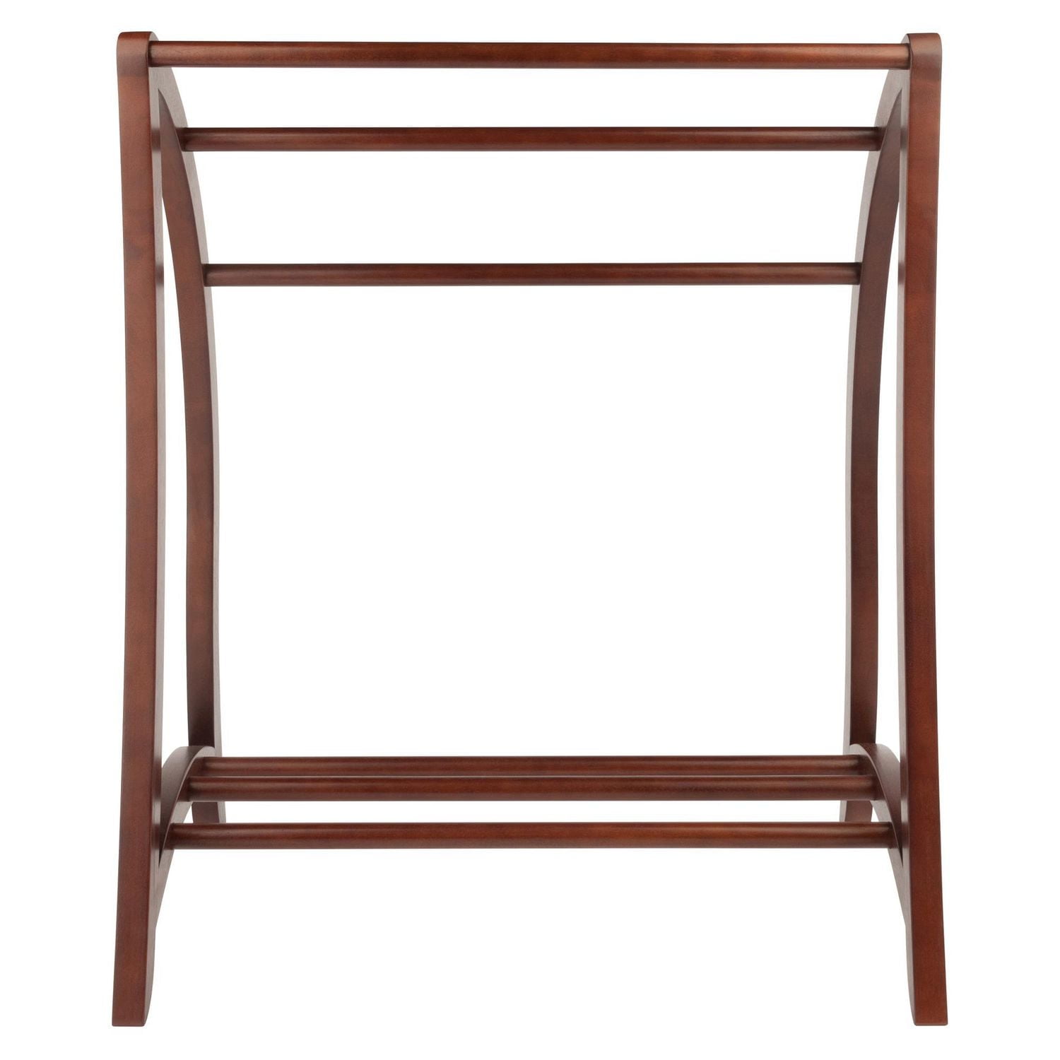 Winsome Quilt Rack in walnut finish - 94036