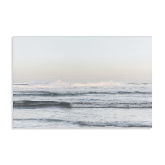 Stupell Industries Transitional Serene Ocean Waves Calmness Canvas Art, 24 x 16, by Melissa McClain