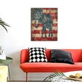 thumbnail image 4 of Gaeub Vintage American Flag Elephant Print Modern Canvas Wall Art Prints,Artwork Abstract Paintings,Canvas Decorative,Pictures on Canvas for Home Decorations,Wall Decor, 4 of 6