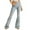 Light Blue, variant on XFLWAM Flare Jeans for Women Ladies Elastic Pull-On Skinny Flared Bootcut Denim Jeggings
