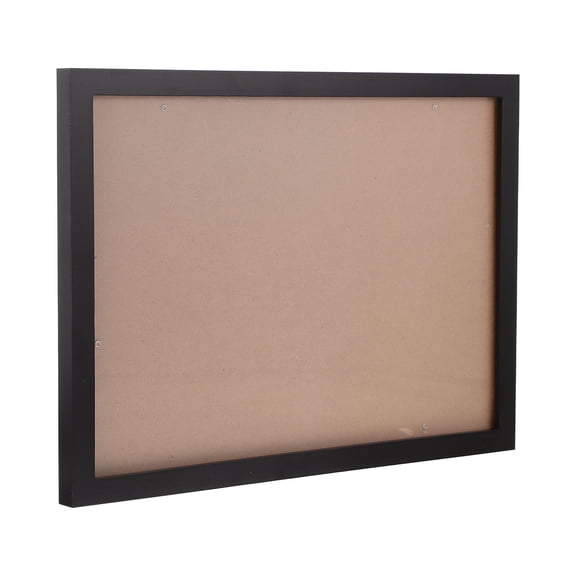 LOLIPPYY 1Pc Household Black Wooden Picture Frame Painting Holder for Wall and Desktop Decoration