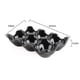 thumbnail image 3 of Supplies 6 Eggs Ceramic Egg Holder Non-slip Egg Plate Egg Box For Home Kitchen Fridge Restaurant, 3 of 3