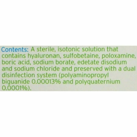 BioTrue Contact Lens Solution Soft Contact Lenses Multi-Purpose 4oz, 6-Pack