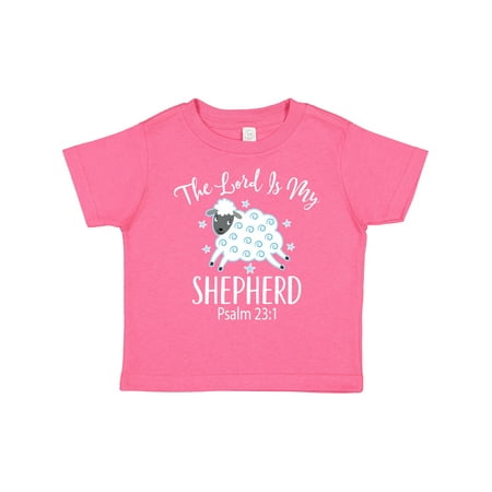 

Inktastic The Lord is My Shepherd Psalm 23 Gift Toddler Boy or Toddler Girl T-Shirt