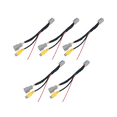 thumbnail image 1 of 5X Car Rear View Camera RCA Video Reverse Camera Convert Cable Adapter for ASX GF ZJ,5 x Camera Convert Cable, 1 of 5