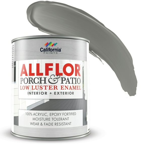 California Paints ALLFLOR Porch, Light Gray, 1 Quart