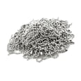 thumbnail image 3 of REGALWOVEN Key Label Tag Keychain Metal Bead Ball Chain 5.5" Long Silver Tone 100pcs, 3 of 5