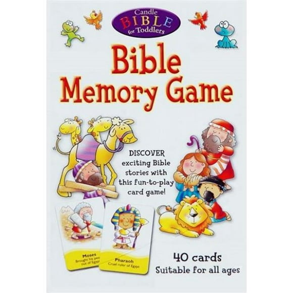 Bougie Bible pour les Tout-Petits Jeu de Mémoire de la Bible
