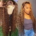 Lace Front Wig Transparent Frontal Glueless Human Hair With Baby Pre