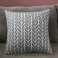 thumbnail image 1 of Home Pillow Case Sofa Cushion Accessories Linen Nordic Style Daily Use Home Textiles Grey Arrowhead 45x45, 1 of 5