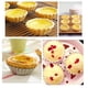 thumbnail image 5 of 100 Uds huevo tarta aluminio Cupcake pastel galleta molde forrado molde lata herramienta para hornear Excelente Rendimiento ER013661WL, 5 of 5
