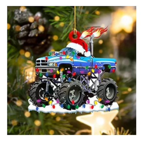 

Homeex Ship Excavator Fire Truck Decoration Pendant A
