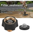 thumbnail image 4 of czcpp-Garden Hose to Pressure Washer Adapter, 3/4" Female to 3/8" Male Inlet Fitting Compatible with Simpson Cleaning 7112362 & Multiple Pressure Washer Pumps Connector Accessories Coupler Attachment, 4 of 4