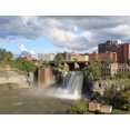 Noah Jigsaw Puzzle High Falls and skyline Rochester, New York. View