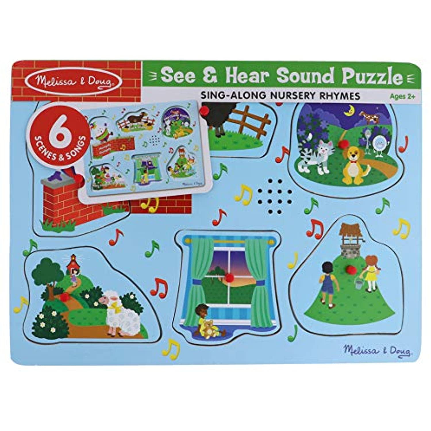 Sing-Along Nursery Rhymes 2 Song Puzzle - PLAYNOW! Toys and Games
