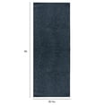 thumbnail image 7 of Mainstays Traditional Solid Shag Indoor Runner Rug, Navy Heather, 2'6" x 8', 7 of 7
