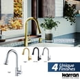 thumbnail image 5 of Karran  Weybridge Single-Handle Pull-Down Sprayer Kitchen Faucet Brushed Gold Brushed, 5 of 5