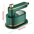 thumbnail image 3 of ToyKingdee Portable Handheld Garment Mini Electric Iron, Travel Steamer for Clothes, 3 in 1 Mini Portable Rotary Garment Iron for Clothes, Fast Heating Powerful Wrinkle Remover, 3 of 3