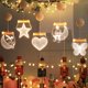 thumbnail image 2 of KG Navidad entrega rápida luz de Navidad operada por batería succión luz de ventana navideña luz decorativa navideña cálida, 2 of 4