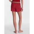 thumbnail image 3 of No Boundaries Print Boxer Sleep Shorts, 3" Inseam, Women's XS-XXL, 3 of 5