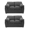 thumbnail image 1 of Sala 2-2 TRINITY Aston ( 2 piezas Love Seat ) Gris Oscuro Para Sala, 1 of 7
