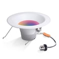 thumbnail image 5 of Smart Light Bulb, Dimmable WiFi E26 LED 11W, Works with Alexa, Echo, Google Home and Siri, RGB + Tunable Soft to Cool White (2700k - 5000k), 5/6 Inch Downlight, 60W Equalivent, 800 Lumens (2 Pack), 5 of 6