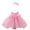 a-Pink359152, variant on VNKIDY Girls Dress Kids Cute Sleeveless Dresses Large Rose Details Puffy Skirt Matching Bow Headband For Festive Events Wear Relaxed Fit Dress