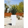 thumbnail image 5 of Veradek Pure Series Midland 30" Plastic Planter - White, 5 of 12