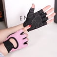 thumbnail image 5 of Guantes de medio dedo para hombre y mujer antideslizantes para ciclismo, fitness, protección solar, para llevar, para ciclistas, verano, primavera y verano, ultrafinos, 5 of 5