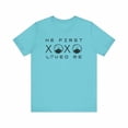 thumbnail image 4 of He First Loved Me Christian T-Shirt for Men and Women, Jesus XOXO Tee, Nails Thorn of Crowns Cross Shirt, Bible Tee, 4 of 48