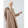 thumbnail image 2 of Mink - Unlined - Polo neck -  - Topcoat - Everyday Basic, 2 of 5