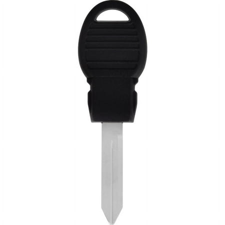 DURAKEY - Replacement Transponder Chip Key for select (2008) Dodge Magnum and (2008-2014) Dodge Challenger - Black