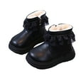 thumbnail image 4 of CAICJ98 Ankle Boots for Toddler Girl Waterproof Combat Shoes With Side Zipper Girls' Boots (Toddler/Little Kid),9, 4 of 5