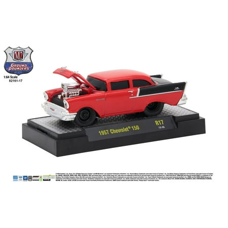 M2 Rod - M2 Machines Ground Pounder Release 17 1957 Chevrolet 150 - Bright Red