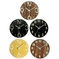 thumbnail image 4 of Luminous Wooden Wall Clock Wooden Silent Clock Luminous Fluorescent Clock, 4 of 6