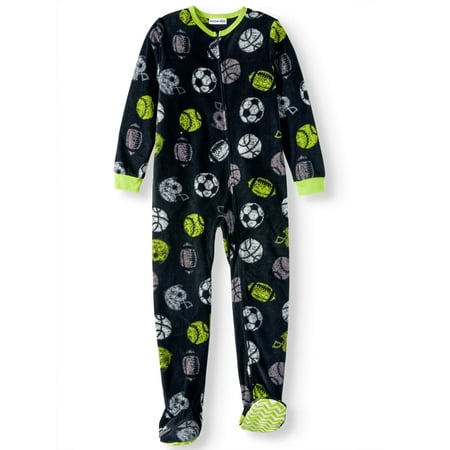 Boys' Sports Footed Pajama Sleeper (Little Boys & Big Boys)
