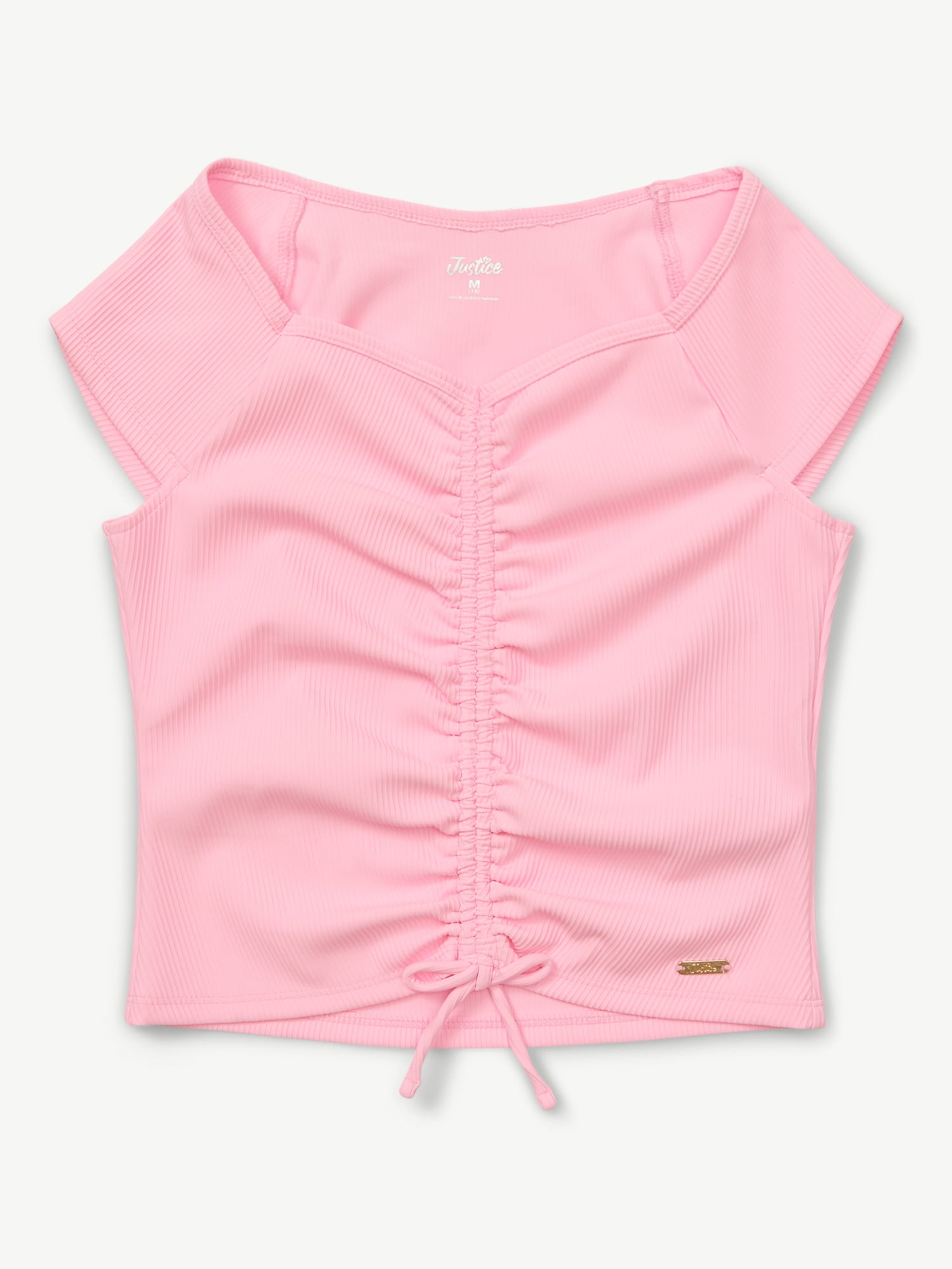 Justice Girls Cinch Base Layer Top, Sizes XS - XLP