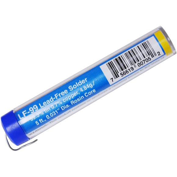 Elenco Solder | 5 foot length | .31 Inch diameter | Great STEM Project Supply