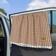 thumbnail image 4 of Sombra para automóvil marrón para la ventana trasera con ventosa, 4 of 6