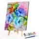 thumbnail image 1 of Cuadros Decorativos Kit de pintura por números DIY Pansy Hand Oil Art Picture Craft Decoración del hogar (B2171) Wdftyju embutido en tela, 1 of 9