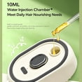 thumbnail image 4 of Electric Steam Brush for Hair, Detangling Steam Brush, Rechargeable Steam Hair Straightener with Water Spray, Reduce Frizz, Nourishes Hairs, Anti-Static (Pink), 4 of 8