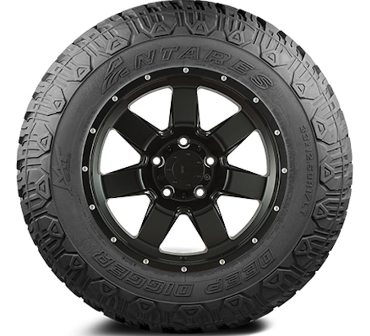 Antares Deep Digger tire 265/70R17 OWL 121Q all season light truck tire