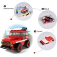 thumbnail image 2 of Fun Little Toys FunBrix 12 Pcs Firefighting Building Bricks,Fire Rescue Vehicles Mini Building Blocks,Car Building Kit,3D Assembly Cars,Party Favors,Birthday Christmas Gifts for Boys and Girls, 2 of 6