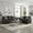 Black, variant on Roundhill Furniture Leinster Nailhead Faux Leather Sofa and Loveseat Set, Espresso