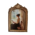 thumbnail image 1 of jifeng Cadre Photo 10 Pouces Résine Rétro Vintage pour Table Chambre Bureau, 1 of 9