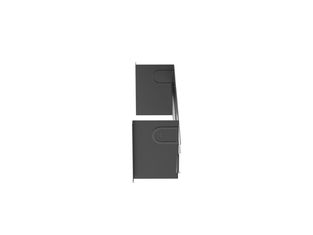 Panduit IABDIN4 4U DIN Rail Bracket - 19" Mount - Black