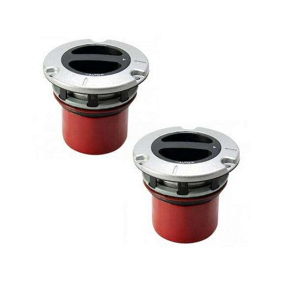 Locking Hub Set 2 Piece Set - Compatible with 2011 - 2021 Ford F-250 Super Duty 4WD 2012 2013 2014 2015 2016 2017 2018 2019 2020