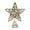 Gold, variant on Christmas Tree Topper, Mini Glitter Finish Star Small Treetop for Christmas Tree, Star Ornaments Decorative for Home Xmas Holiday Party, 1 Pcs, 5.91 Inches